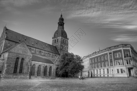 Dom大教堂拉脱维亚里加著名的新教大图片