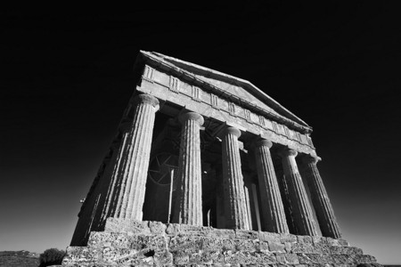 意大利西里阿格里根托希腊庙谷协和寺公元前44图片