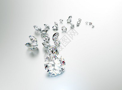 珠宝钻石配饰背景图片