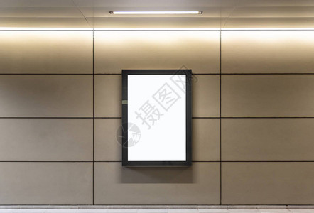 火车站的空白数字显示牌广背景图片