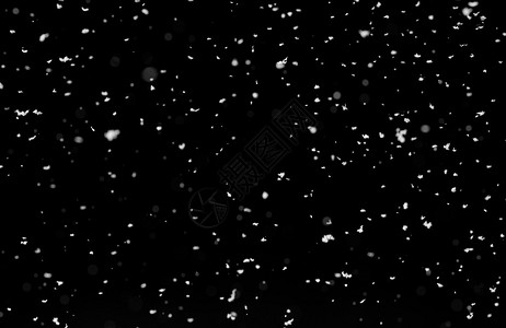 冬季背景黑色背景的落雪背景图片