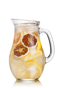 蒸汽柠檬汁石墨的果汁加碳化冰水图片
