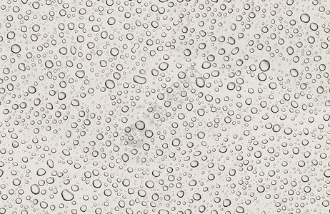灰色金属背景上的水滴无缝纹理灰色金属漆上有阴影的各种小滴平面视图清晰的抽象水背景与cop图片