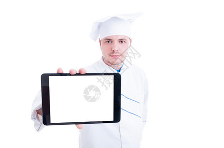 主厨或师以广告复制空间显示空白空图片