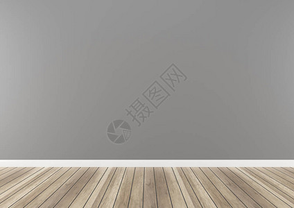 墙木深棕色地板3d插图渲染背景纹理样机背景图片