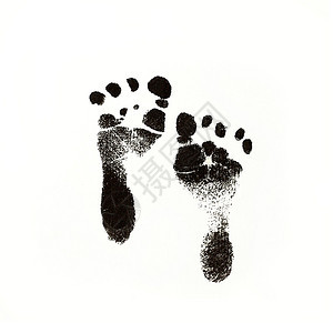 一张新生脚印的图片