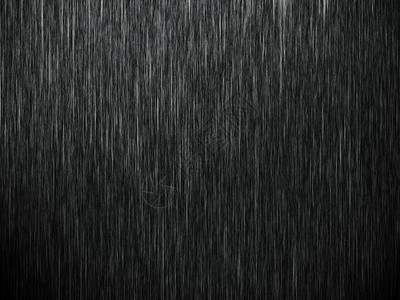 黑色上的雨抽象背景图片