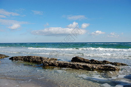 石质海岸图片