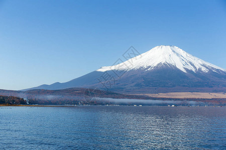 日本富士山的景色图片