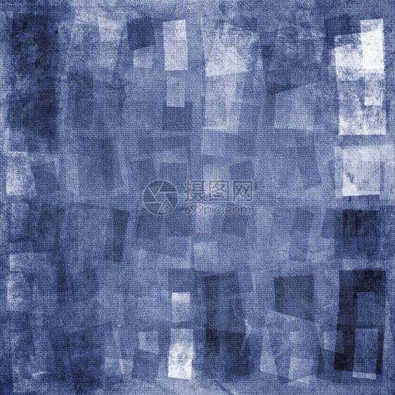 蓝色纹理grunge画布背景图片