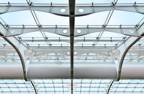 葡萄牙波尔图机场钢玻璃屋顶建造图片