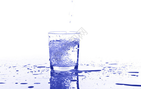 杯子上的水背景图片