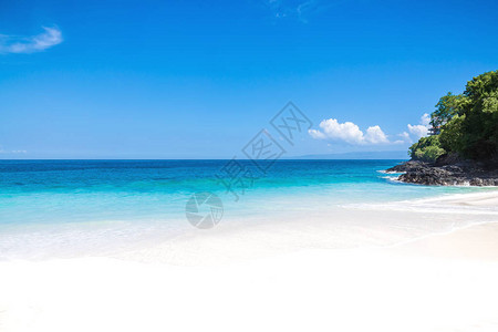 巴厘岛热带沙滩和有图片