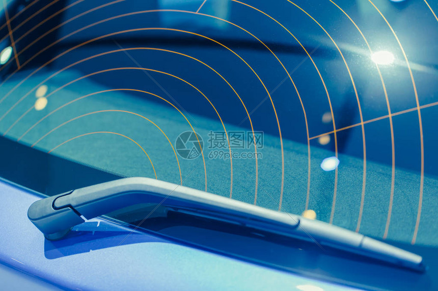 防雾玻璃暖电线安全驱动器技术蓝色音调Technology图片