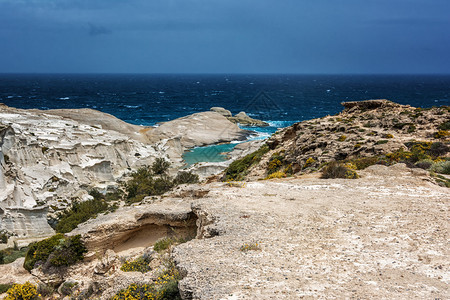 希腊米洛斯岛Saraki图片