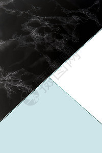 黑色大理石白色和浅蓝色颜背景图片