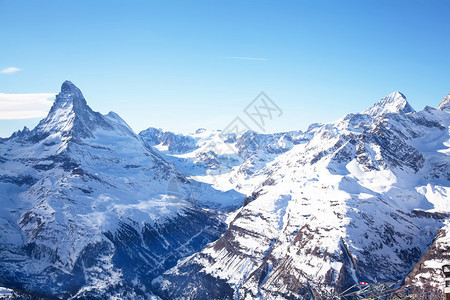 瑞士采尔马特的马特宏峰山图片