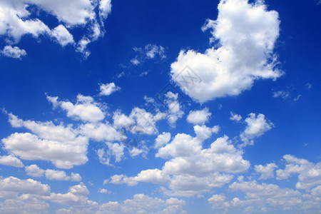 蓝天和云彩图片