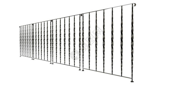 3d将白色背景的金属阶梯铁图片