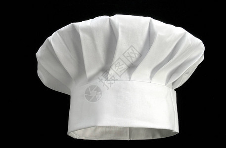 黑底白厨师帽图片