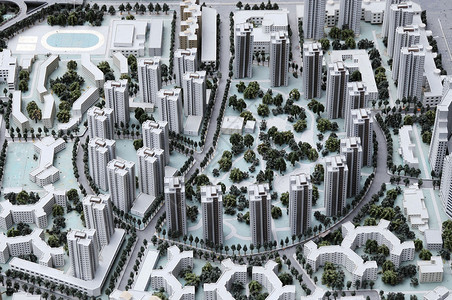 城市布局模型图片
