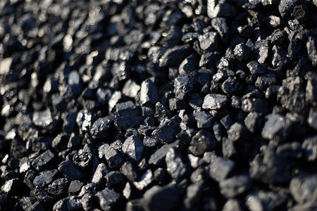 成堆的煤行业背景图片