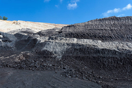 泰国煤矿业全景图图片