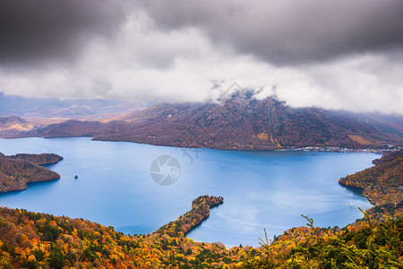 Nikko日本秋天在中济图片