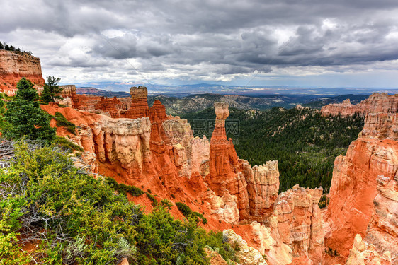 美国犹他州BryceCanyon公园的图片