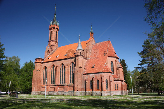 圣母玛利亚教堂立陶宛图片