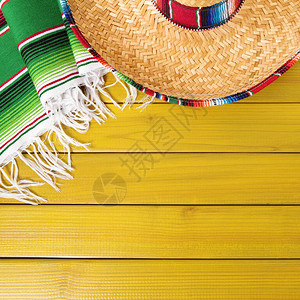 墨西哥黑黄卷饼背景背景图片