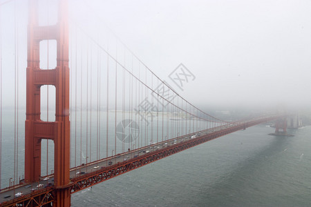 旧金山著名的金门大桥景观图片