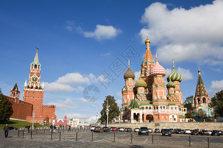 莫斯科圣巴西尔大教堂图片
