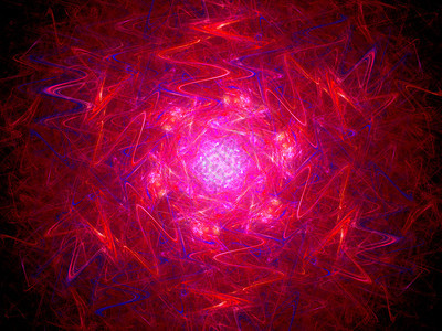 繁多的红色发光聚变计算机生背景图片
