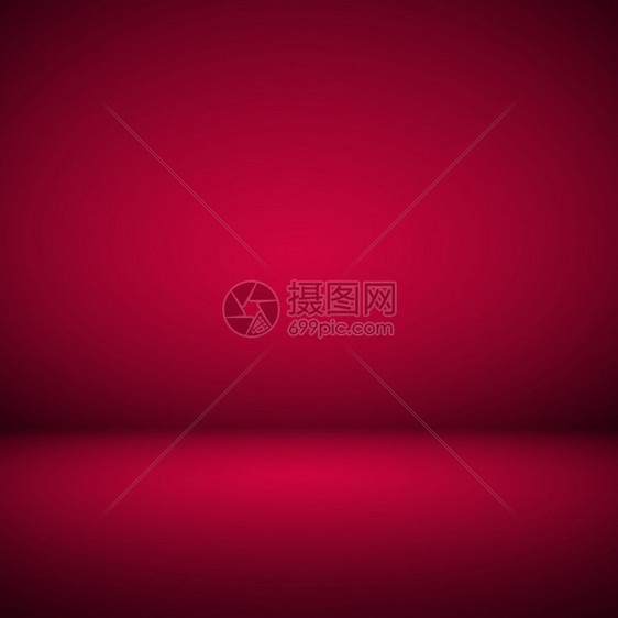 抽象房间内部红色背景图片