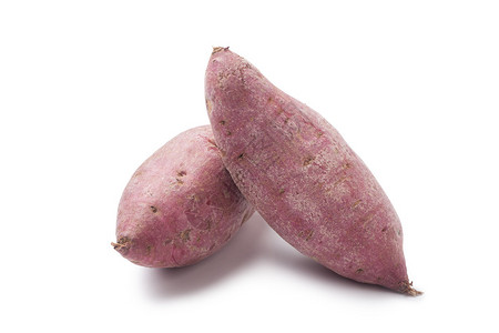 紫薯详情页白色背景上的紫薯背景