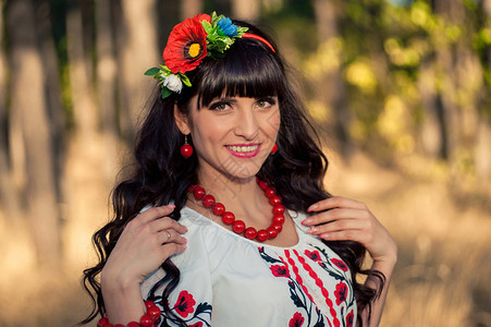 肖像乌克兰女人图片