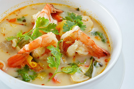 辣虾汤泰国菜图片