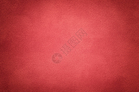 红色皮织物关闭的背景Velvetmatt酿酒布加维背景图片