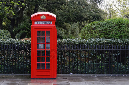 传统红色电话箱K2模型伦敦图片