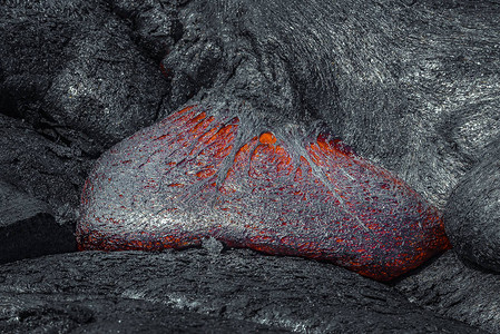 熔岩场夏威夷火山图片