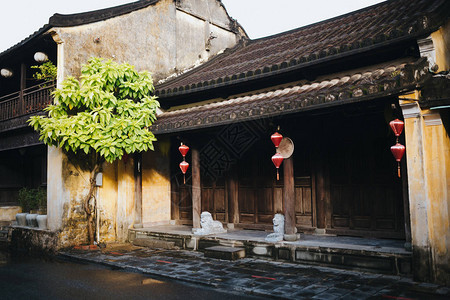 美丽的传统东方建筑图片