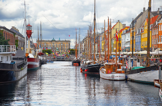 丹麦哥本哈根Nyhavn新港图片