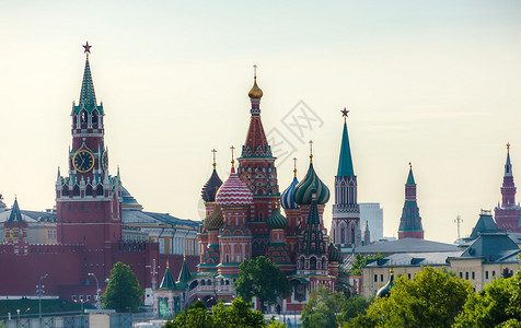 莫斯科红广场全景图片