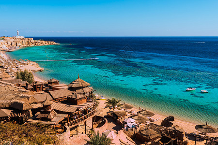 埃及沙姆伊赫西奈的红海沿岸地带背景图片