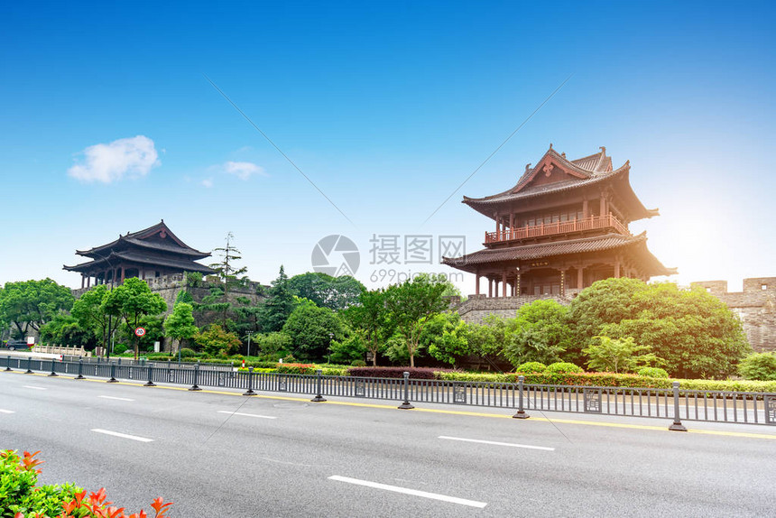 古代城市建筑和深江州Shaoxing公高清图片下载-正版图片503189873-摄图网