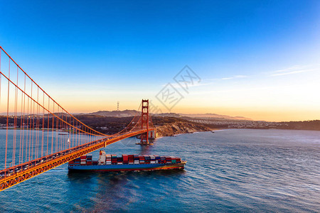 旧金山门大桥图片