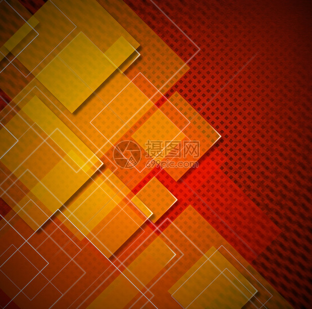 红色黄色和橙色抽象图片