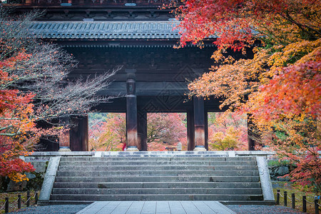 秋天在京都的南禅寺图片
