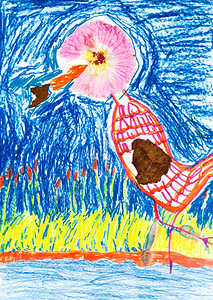 儿童绘画粉图片